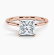 ecomposer-view with diamond shape-princess,ecomposer-size-1.5-ct,ecomposer-metal type-rose-gold-18k