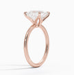 ecomposer-metal type-rose-gold-18K,ecomposer-ring setting-solitaire