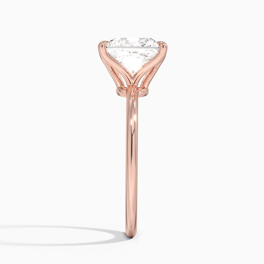 ecomposer-view with diamond shape-princess,ecomposer-size-2.5-ct,ecomposer-metal type-rose-gold-18k