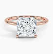 ecomposer-view with diamond shape-princess,ecomposer-size-3-ct,ecomposer-metal type-rose-gold-18k