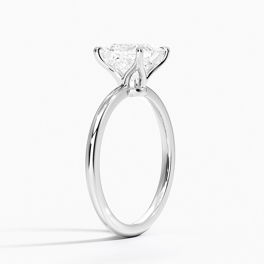 ecomposer-view with diamond shape-princess,ecomposer-size-1.5-ct,ecomposer-metal type-white-gold-18k