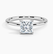 ecomposer-view with diamond shape-princess,ecomposer-size-1-ct,ecomposer-metal type-white-gold-18k