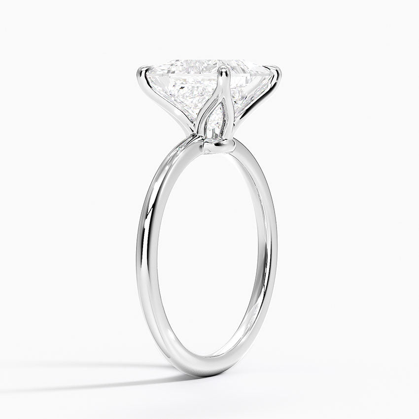 ecomposer-view with diamond shape-princess,ecomposer-size-2.5-ct,ecomposer-metal type-white-gold-18k