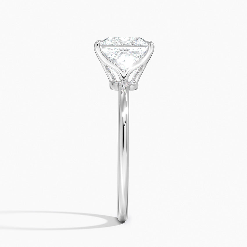 ecomposer-view with diamond shape-princess,ecomposer-size-2-ct,ecomposer-metal type-white-gold-18k