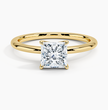 ecomposer-metal type-yellow-gold-18K,ecomposer-ring setting-solitaire