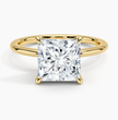 ecomposer-metal type-yellow-gold-18K,ecomposer-ring setting-solitaire