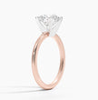 ecomposer-metal type-rose-gold-18K,ecomposer-ring setting-solitaire