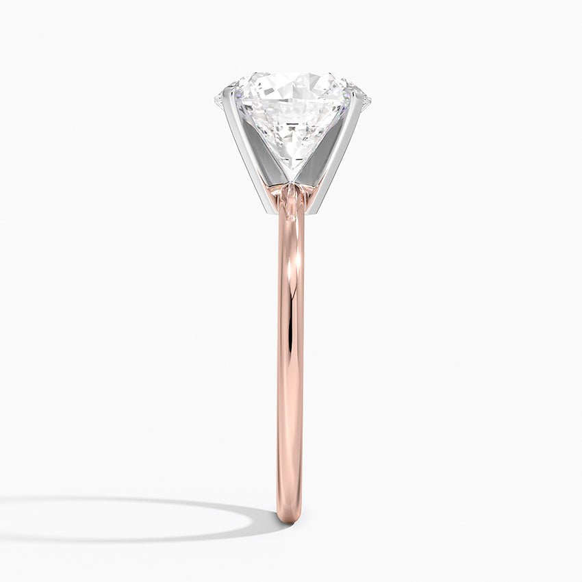 ecomposer-view with diamond shape-round,ecomposer-size-3-ct,ecomposer-metal type-rose-gold-18k