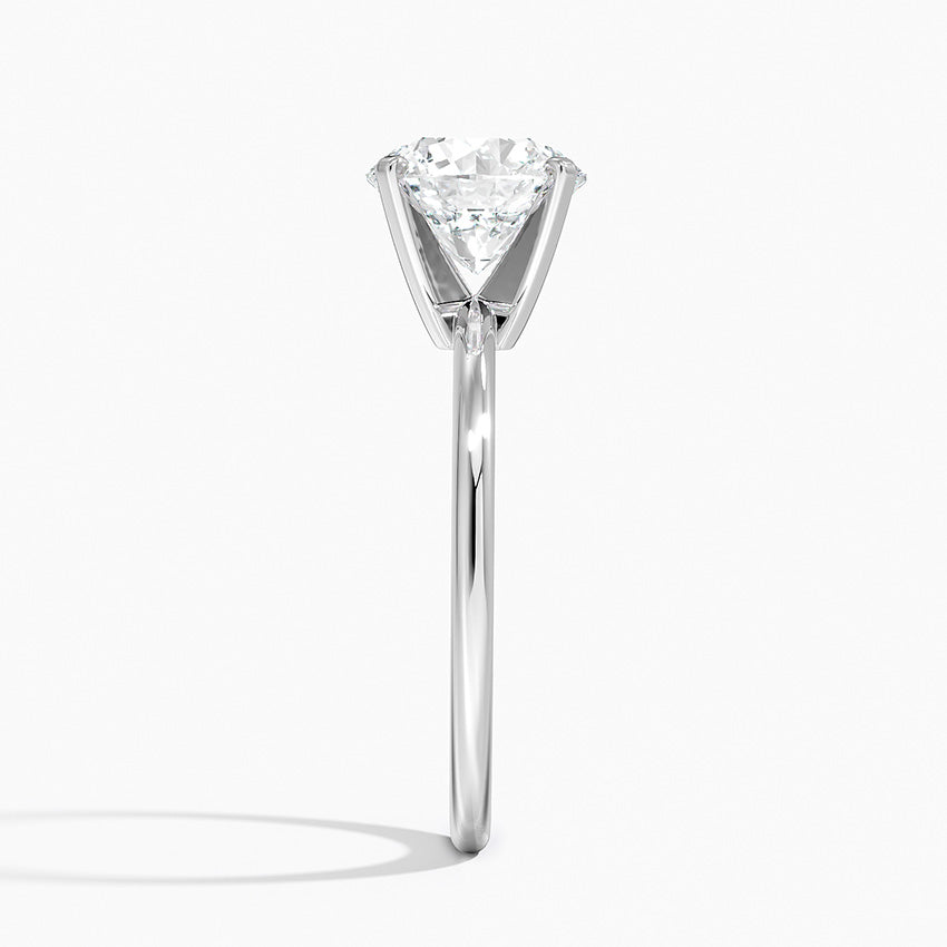 ecomposer-view with diamond shape-round,ecomposer-size-2-ct,ecomposer-metal type-white-gold-18k