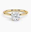 ecomposer-metal type-yellow-gold-18K,ecomposer-ring setting-solitaire