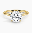 ecomposer-metal type-yellow-gold-18K,ecomposer-ring setting-solitaire