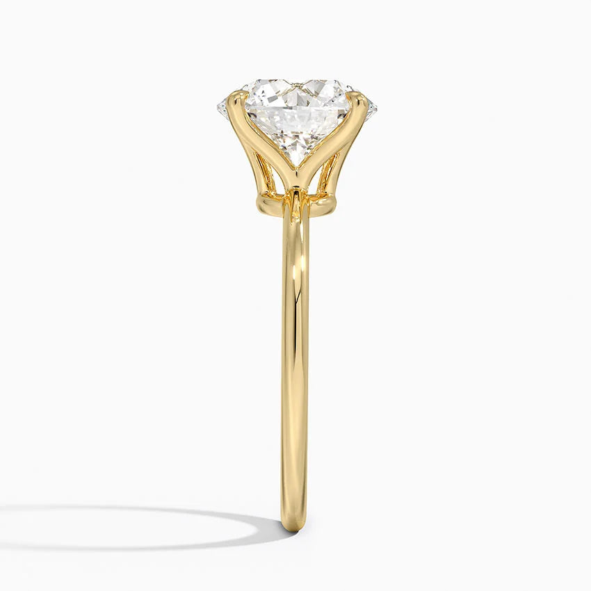 ecomposer-view with diamond shape-round,ecomposer-size-3-ct,ecomposer-metal type-yellow-gold-18k