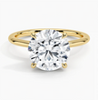 ecomposer-metal type-yellow-gold-18K,ecomposer-ring setting-solitaire