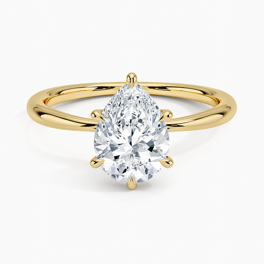 ecomposer-view with diamond shape-pear,ecomposer-size-1.5-ct,ecomposer-metal type-yellow-gold-18k