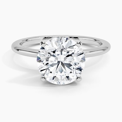 ecomposer-view with diamond shape-round,ecomposer-size-2.5-ct,ecomposer-metal type-white-gold-18k