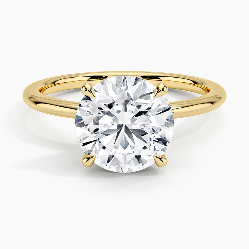 ecomposer-view with diamond shape-round,ecomposer-size-2.5-ct,ecomposer-metal type-yellow-gold-18k