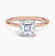 ecomposer-view with diamond shape-asscher,ecomposer-size-1.5-ct,ecomposer-metal type-rose-gold-18k