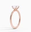 ecomposer-metal type-rose-gold-18K,ecomposer-ring setting-solitaire