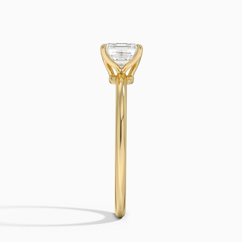 ecomposer-view with diamond shape-asscher,ecomposer-size-1-ct,ecomposer-metal type-yellow-gold-18k