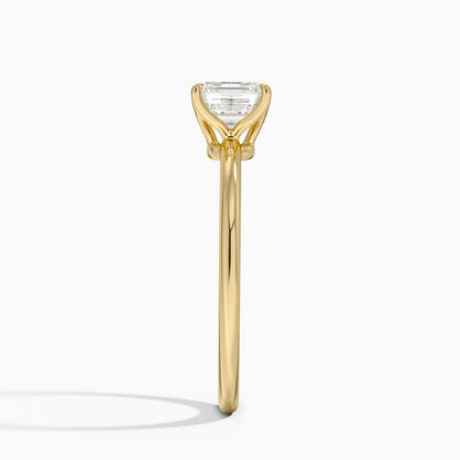 ecomposer-view with diamond shape-asscher,ecomposer-size-1-ct,ecomposer-metal type-yellow-gold-18k