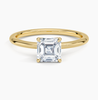 ecomposer-view with diamond shape-asscher,ecomposer-size-1-ct,ecomposer-metal type-yellow-gold-18k