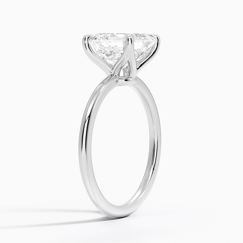 ecomposer-view with diamond shape-asscher,ecomposer-size-2.5-ct,ecomposer-metal type-white-gold-18k