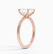 ecomposer-metal type-rose-gold-18K,ecomposer-ring setting-solitaire