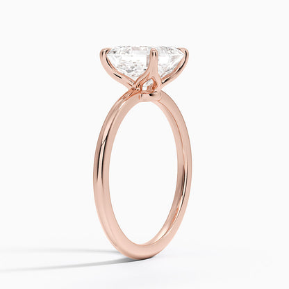 ecomposer-view with diamond shape-asscher,ecomposer-size-2-ct,ecomposer-metal type-rose-gold-18k