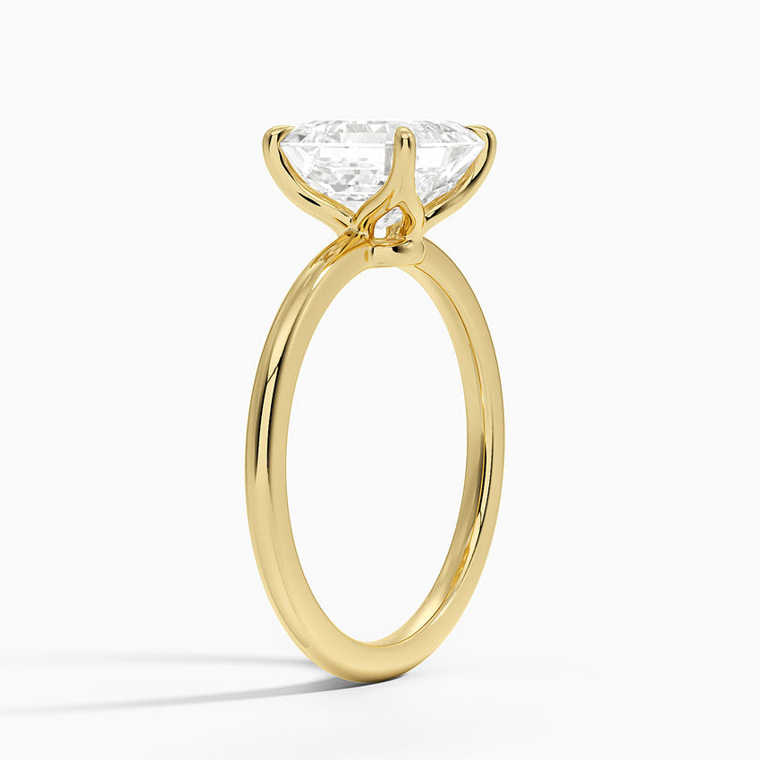 ecomposer-view with diamond shape-asscher,ecomposer-size-2-ct,ecomposer-metal type-yellow-gold-18k