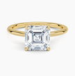 ecomposer-view with diamond shape-asscher,ecomposer-size-2-ct,ecomposer-metal type-yellow-gold-18k