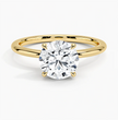 ecomposer-metal type-yellow-gold-18K,ecomposer-ring setting-solitaire