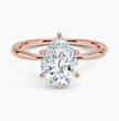 ecomposer-view with diamond shape-pear,ecomposer-size-2-ct,ecomposer-metal type-rose-gold-18k
