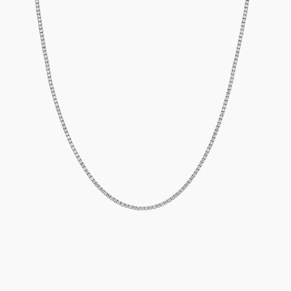 Necklace | Diamond Tennis | Round