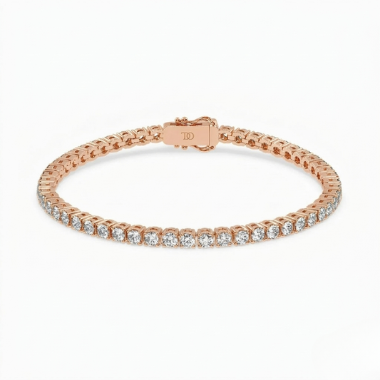 Round Tennis Lab Diamond Bracelet (2 ct. tw.) 18K Gold