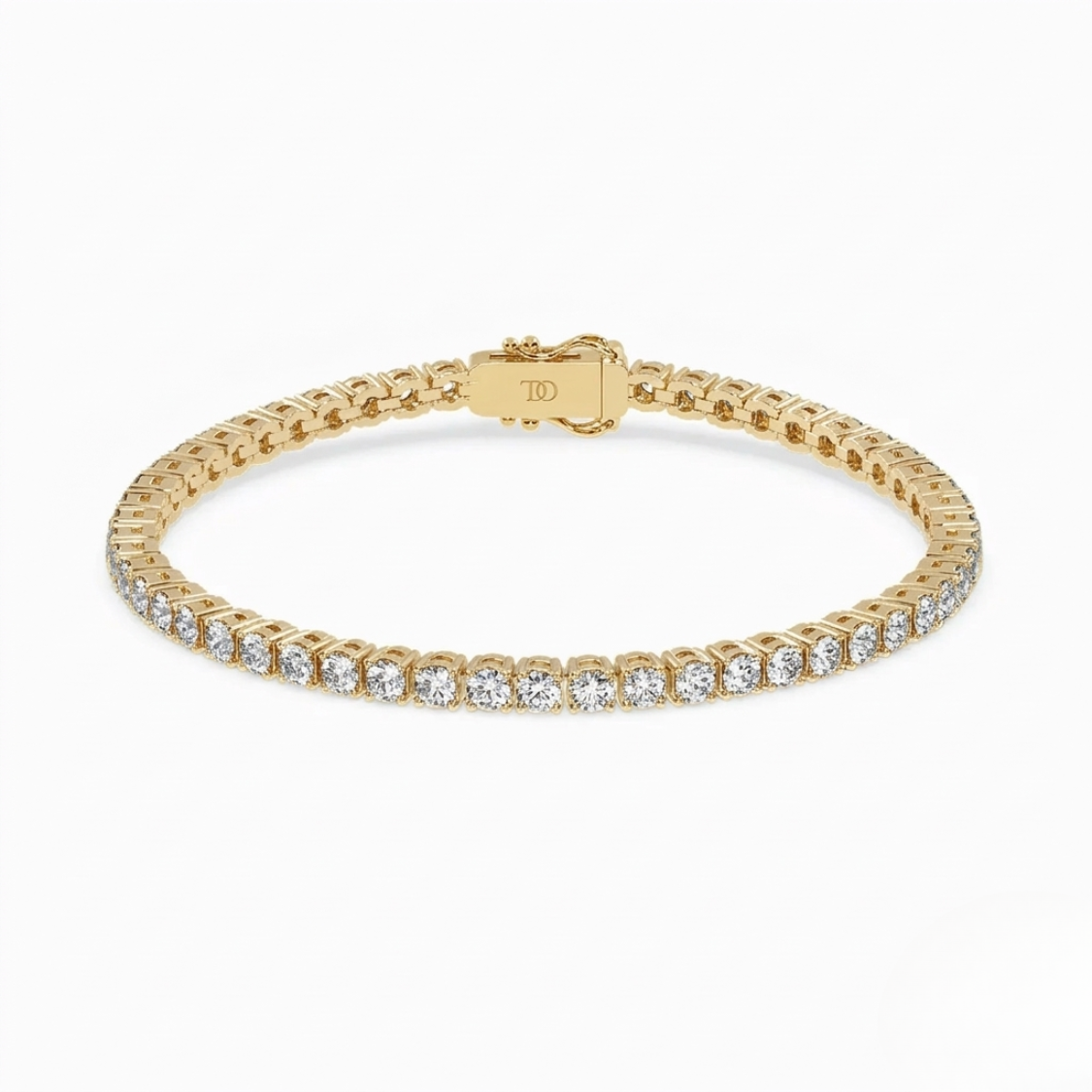 Round Tennis Lab Diamond Bracelet (8 ct. tw.) 18K Gold