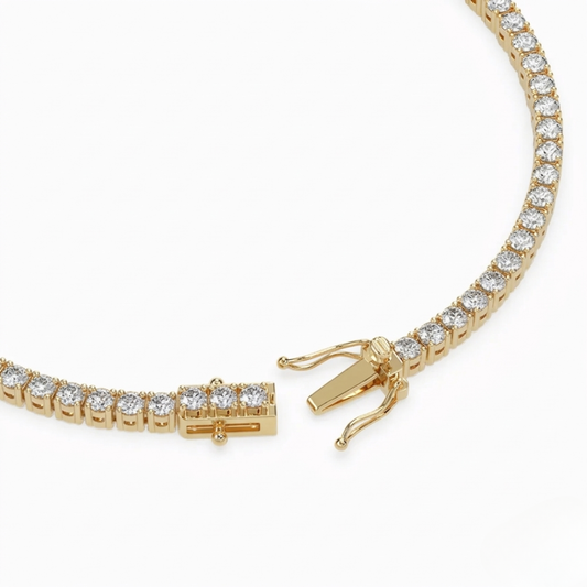 Round Tennis Lab Diamond Bracelet (10 ct. tw.) 18K Gold