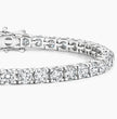 Bracelet | White Gold | Tennis | Round | 15 ct