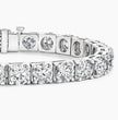 Bracelet | White Gold | Tennis | Round | 27 ct