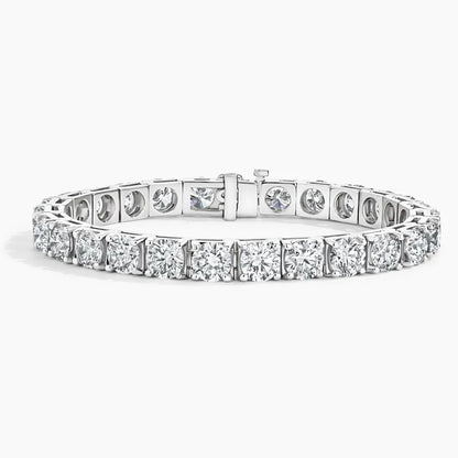 Bracelet | 27 ct | White Gold | Tennis Bracelet | Round