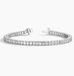 Emerald Tennis Lab Diamond Bracelet (9 ct. tw.) 18K Gold