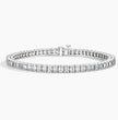 Emerald Tennis Lab Diamond Bracelet (9 ct. tw.) 18K Gold