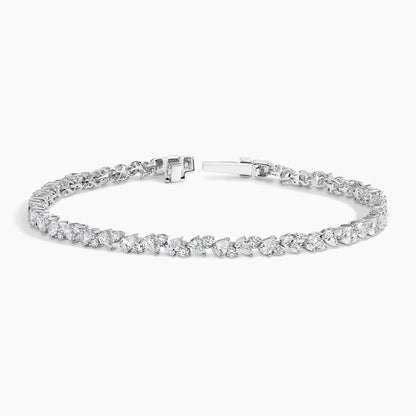 Bracelet | 2.6 ct | White | Tennis Bracelet  | Fancy