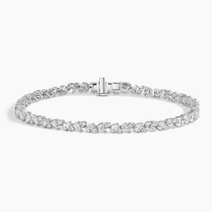 Bracelet | 2.6 ct | White | Tennis Bracelet  | Fancy