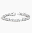 Bracelet | White Gold | Tennis | Marquise | 8 ct