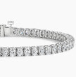 Bracelet | White Gold | Tennis | Oval | 8 ct