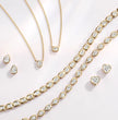 Pear Bezel Tennis Bracelet ( 2.75 ct tw. ) 18K Gold