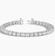 Bracelet | White Gold | Tennis | Princess | 18 ct