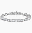 Bracelet | White Gold | Tennis | Princess | 18 ct