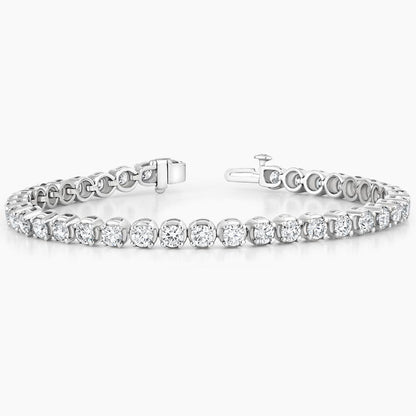 Bracelet | 7 ct | White Gold | Tennis Bracelet  | Round
