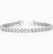 Bracelet | White Gold | Tennis | Round | 7 ct